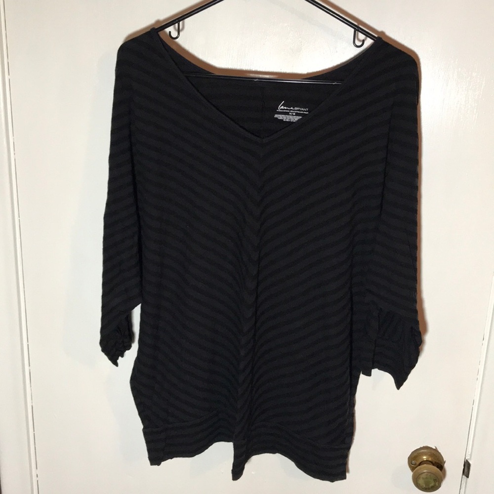 Lane Bryant 3/4 sleeve top